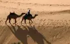 Camel ride to St Simeon Monastery Aswan — desert excursion on the West Bank
